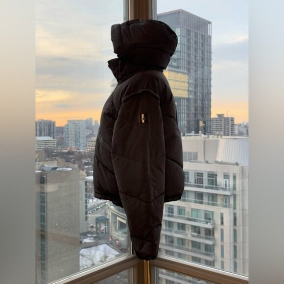 🆕 ALO YOGA 🧿 NWOT Black Glacier Puffer - Sz L - US 12 / 14 - Picture 11 of 16